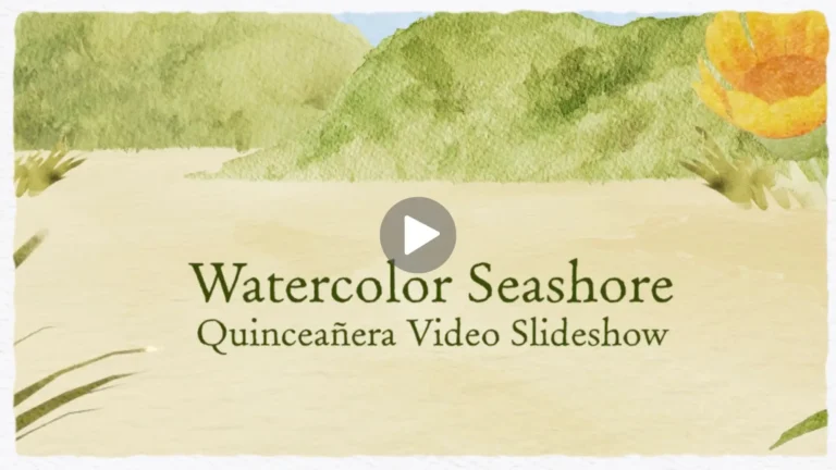 Slideshow Tema Watercolor Seashore