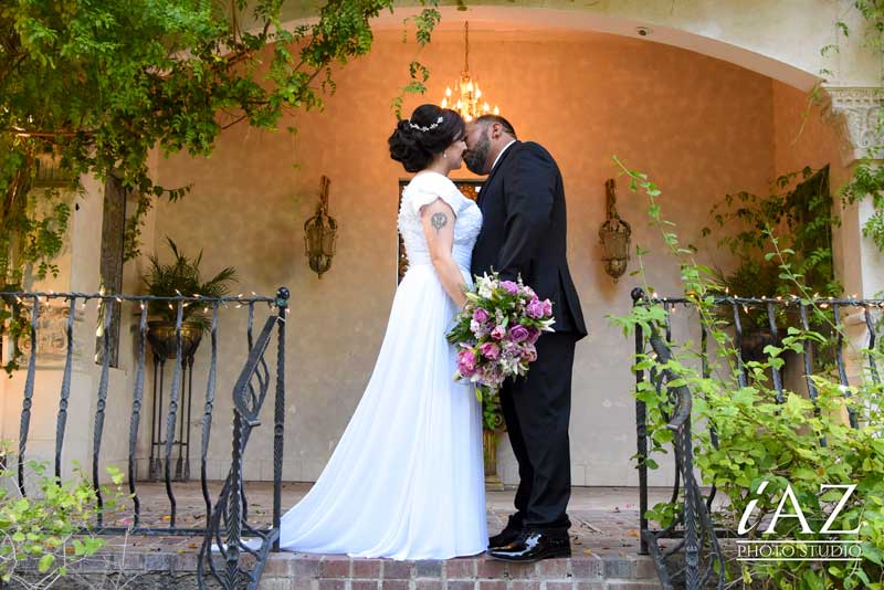 Fotografía para bodas en Mesa, AZ al aire libre